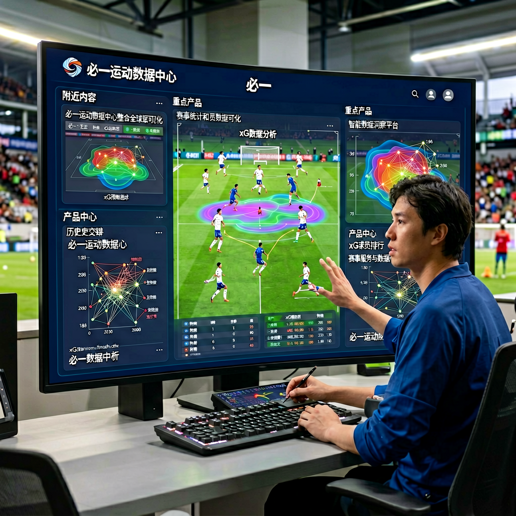 必一运动数据中心Dashboard，展示赛事统计和球员数据可视化